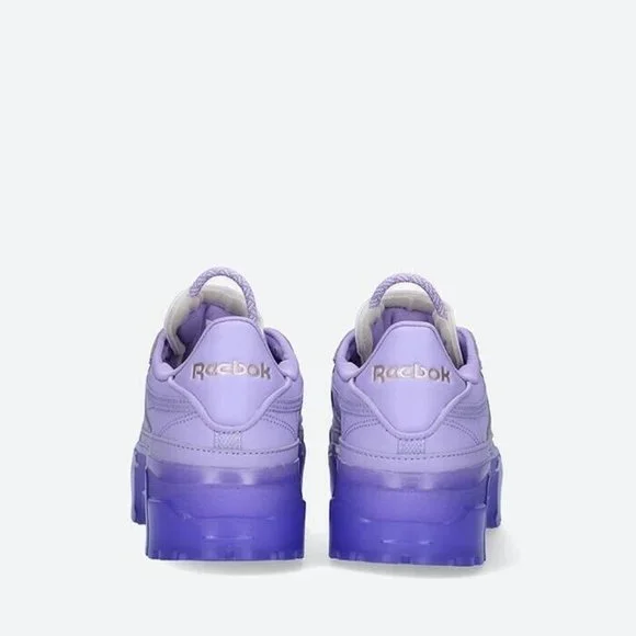 Reebok X Cardi B Club C Women's Tennis Shoe Athletic Sneaker Purple Trainer #632 - Picture 7 of 10